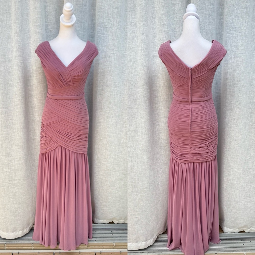 La Femme Mauve Maxi Dress